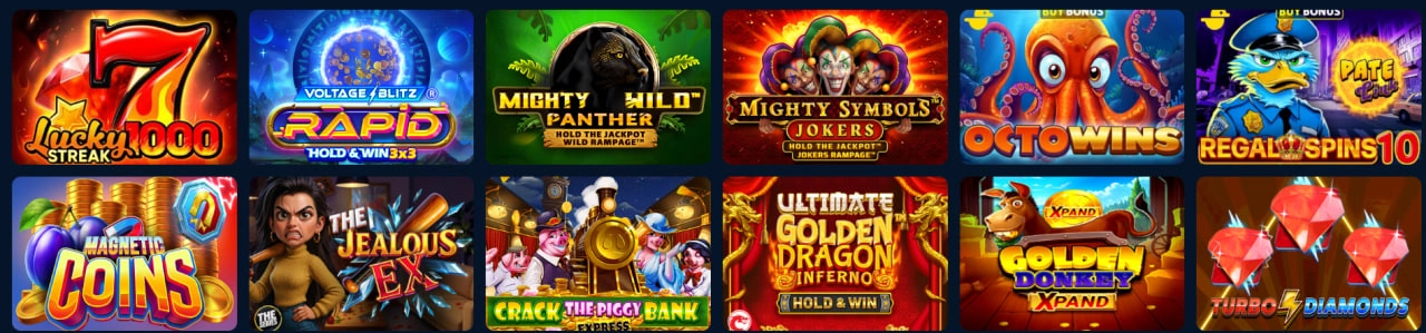 Betbay Casino jackpots games