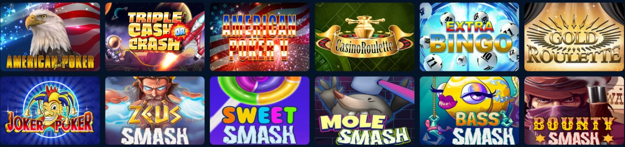 Betbay Casino table games
